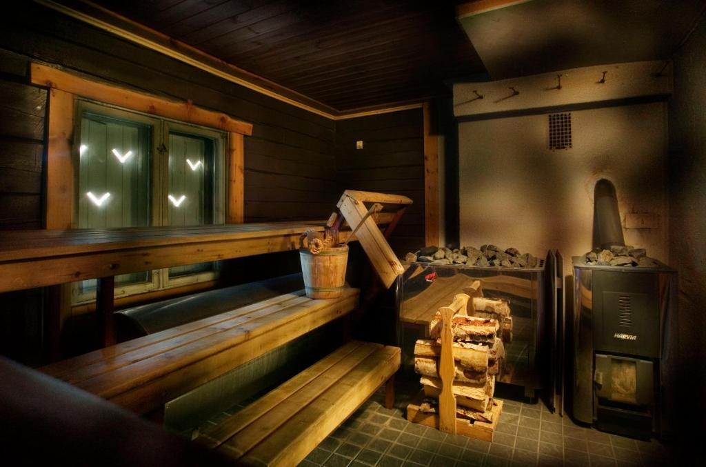 Lapland Hotels Bear'S Lodge Sinetta Phòng bức ảnh